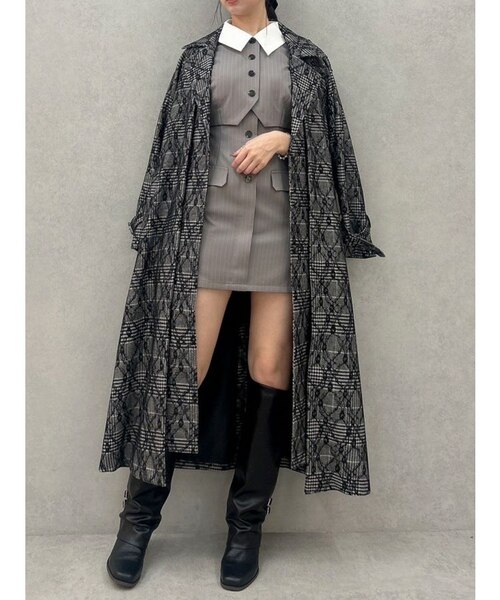 STYLE&EDIT T-mat トレンチコート IEDIT トレンチコート コート IEDIT 牧野紗弥さんコラボ 撥