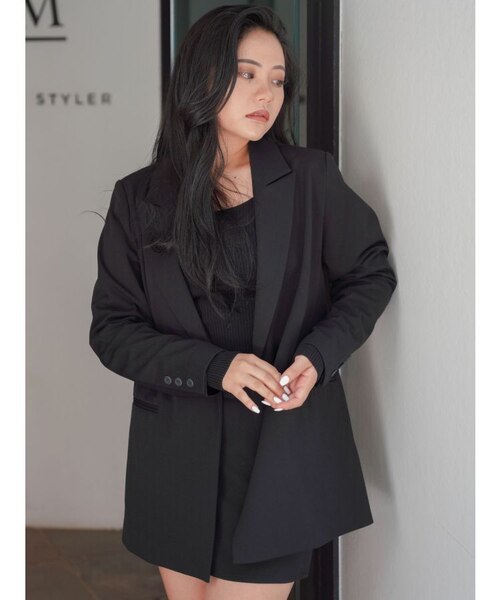 ダブルボタンテーラードジャケット【SETUP着用可】｜マークスタイラー