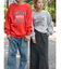 【UNISEX】ヴィンテージカラーロゴスウェット