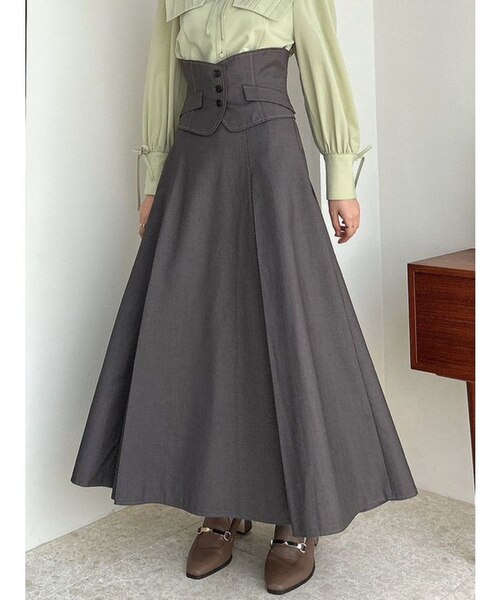 ベストコルセットレースアップスカート｜マークスタイラーアウトレット