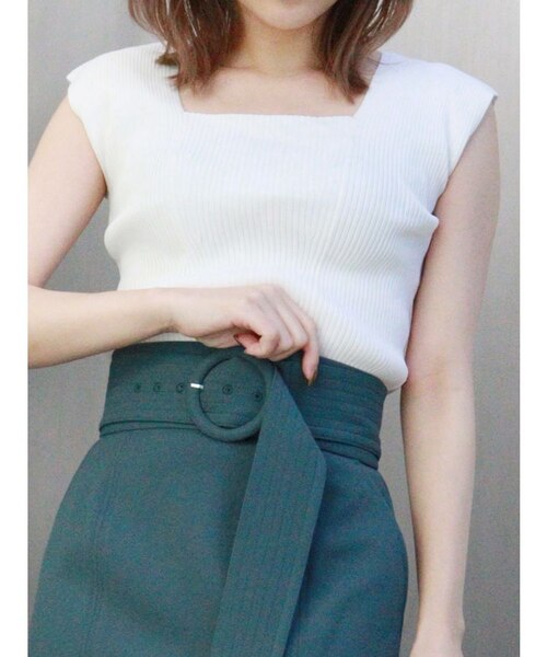 バックオープンアシメニットタンク｜マークスタイラーアウトレットの