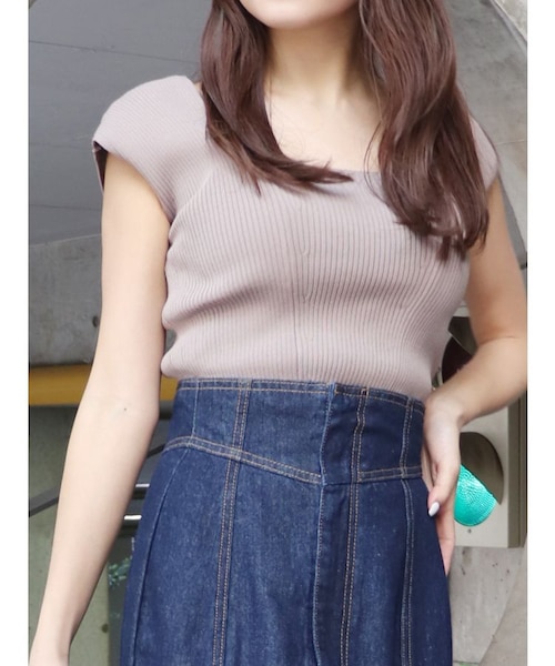 バックオープンアシメニットタンク｜マークスタイラーアウトレットの