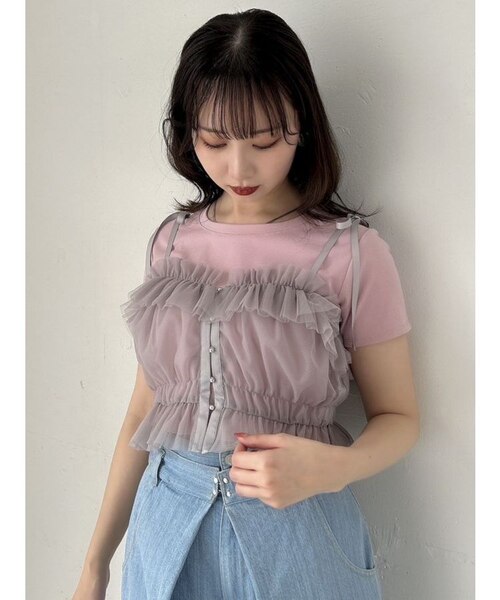 2wayチュールビスチェ｜マークスタイラーアウトレットの