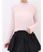 モールニットインナートップス