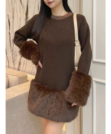 ファーニットワンピース