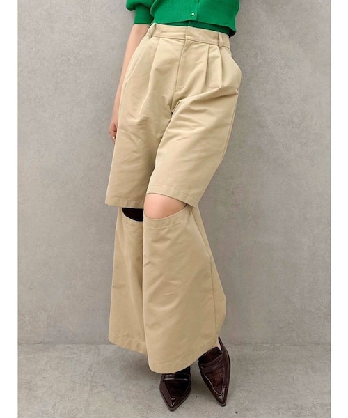 ダブルオープンカーゴパンツ｜マークスタイラーアウトレットの