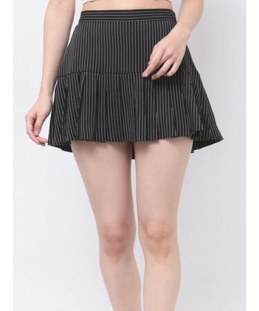 プリーツスカートライクショートパンツ