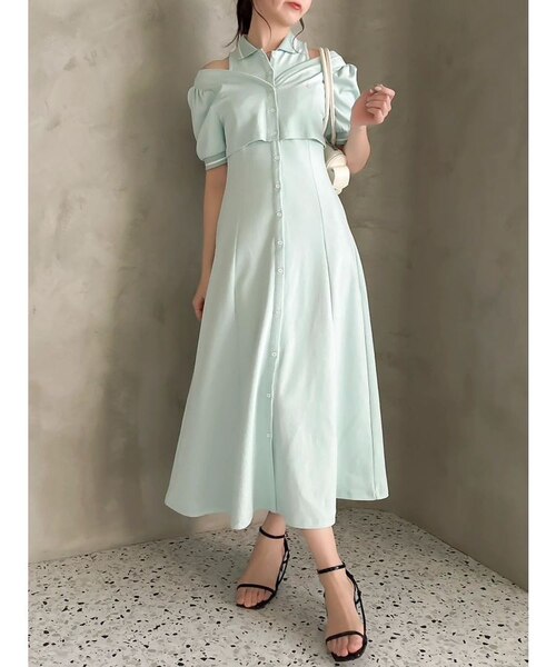 ☆☆再お値下げ☆☆【TAYLOR MADE】ネイビー ☆ポロワンピドレス ポロニットドレス(ネイビー×オフホワイト) - seventen