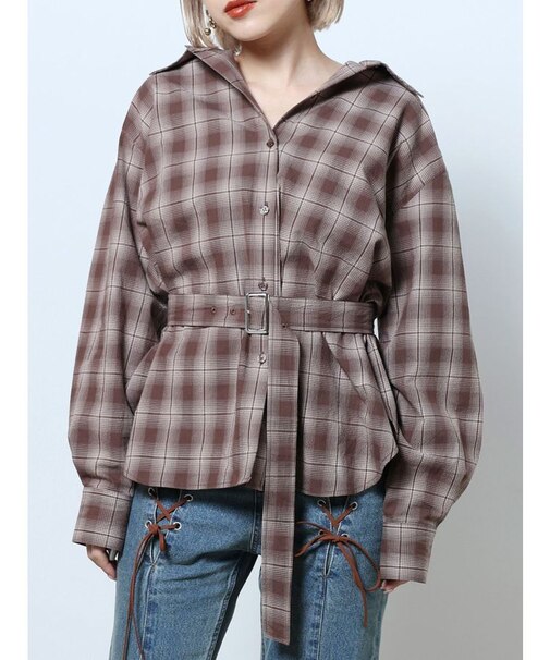 オフショルマルチウェイシャツ