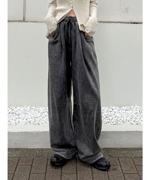 ヴィンテージウォッシュスウェットパンツ