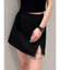 slit chain bijou スカートライクショートパンツ