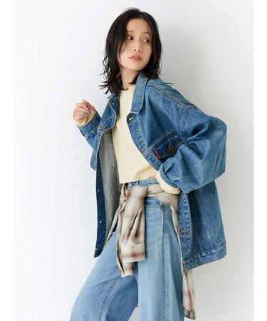 ビッグシルエットデニムジャケット