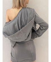 【TINY】プロセッシングショートパーカー