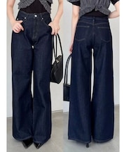 スラッカーデニムパンツ