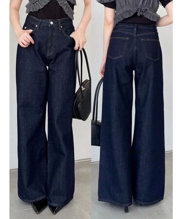 スラッカーデニムパンツ