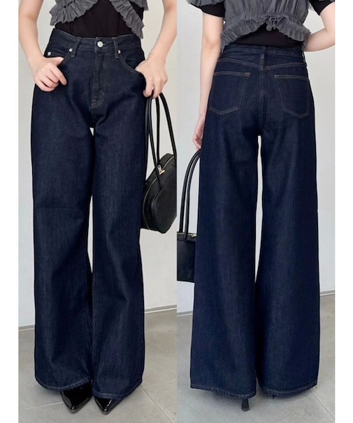 スラッカーデニムパンツ