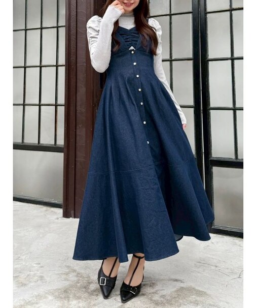 ブラトップレイヤードワンピース