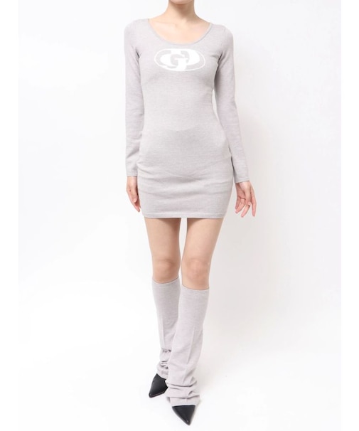 レッグウォーマーSET GD インターシャニットワンピース