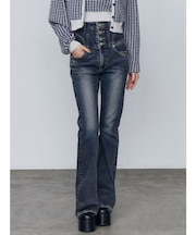 スーパーハイウエストフレアパギンス