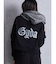 BACK GYDA embroidery GLITTERパーカー
