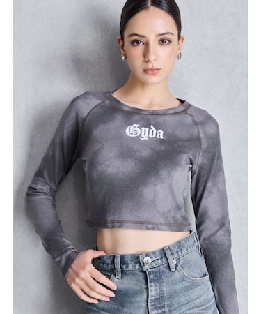 GYDA processing like shortトップス