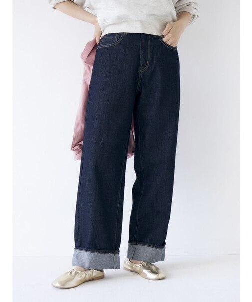 【WEB限定】ロールアップカーブデニム