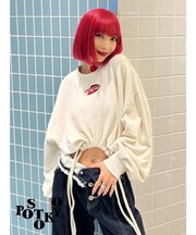 【Something ×PosTokyo】Drost hem Tops