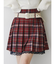 ベルトヘムレースミニスカート【セットアップ対応】