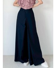 フロントラップスーパーワイドパンツ