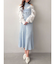 【MARY QUANTコラボ】シャツドッキングニットワンピース