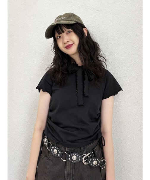 フリルカットフーディー