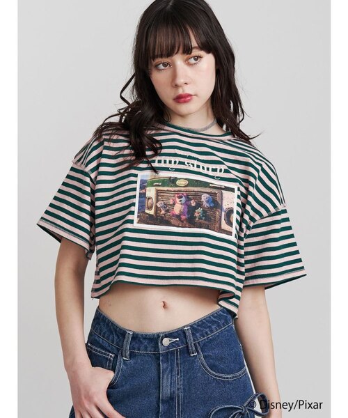 Toy Story】シーンクロップドTシャツ｜マークスタイラーアウトレットの