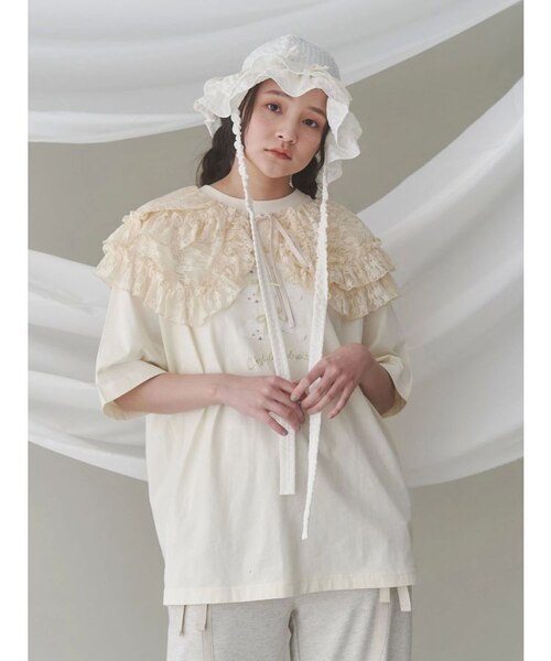 ⭐️アメリカンカントリー雑貨❤ෆりんごෆのフリフリチェアパッド♡45cm角♡赤 ⭐️アメリカンカントリー雑貨❤ෆりんごෆのフリフリチェア