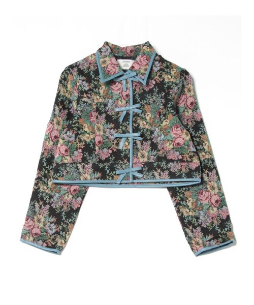 ショートゴブランジャケット【セットアップ対応】｜マークスタイラー