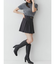 ミニシャギーラメニットトップス