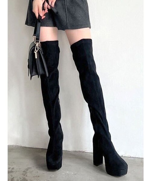 スクエアロングブーツ｜マークスタイラーアウトレットのアウトレット