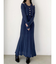 アンサンブルレースニットワンピース