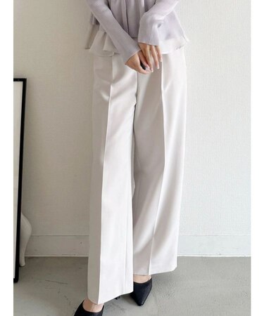 basicストレートパンツ