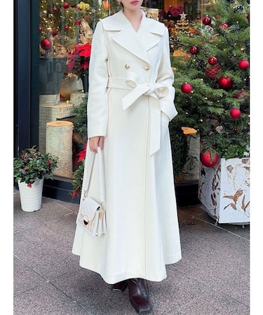 Aラインフレアコート