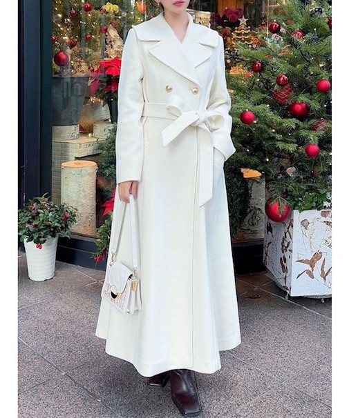 Aラインフレアコート