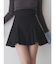 バックZIPミニマーメイドミニスカパン