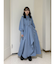 ラッフルフリルロングワンピース