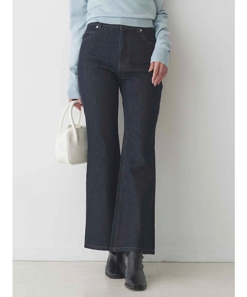 デニムシューカットパンツ