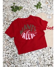 【Lilo&Stitch】ロゴフィットTシャツ
