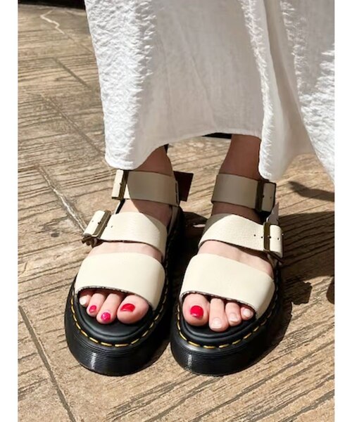 おかゆDr.Martens ドクターマーチン GRYPHON QUAD Dr.Martens ドクターマーチン グリフォン 厚底 サンダル GRYPHON