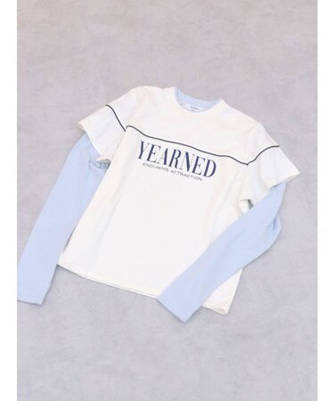 ロゴレイヤリングTシャツ
