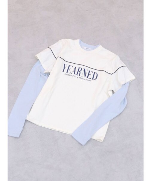 ロゴレイヤリングTシャツ