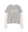 ロゴレイヤリングTシャツ