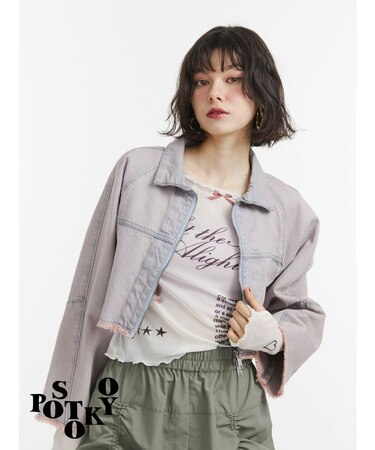 【something×PosTokyo】ZIP BLOUSON