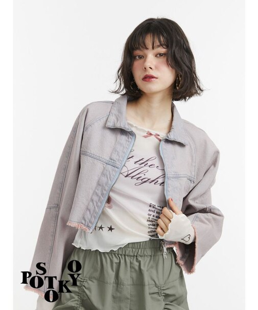 【something×PosTokyo】ZIP BLOUSON